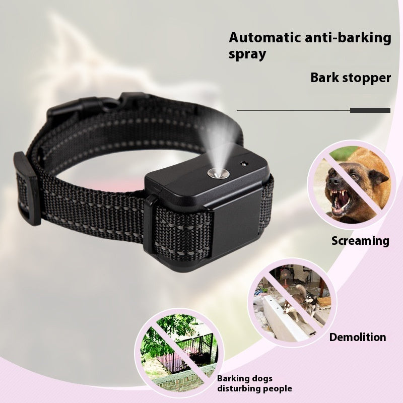Smart Spray Collar – Gentle Bark Training for Dogs
