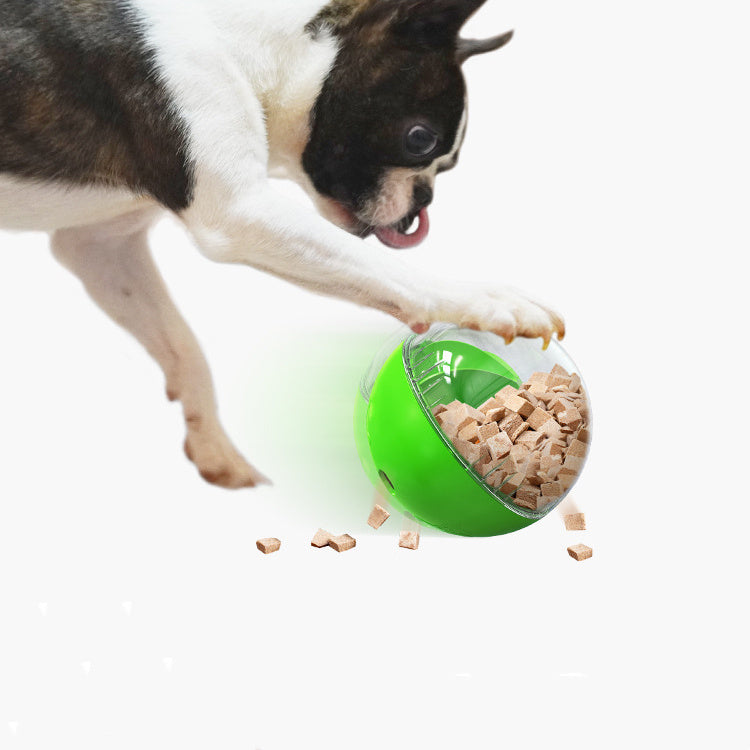 Interactive Dog Toy – Leaky Puzzle Ball for Treats