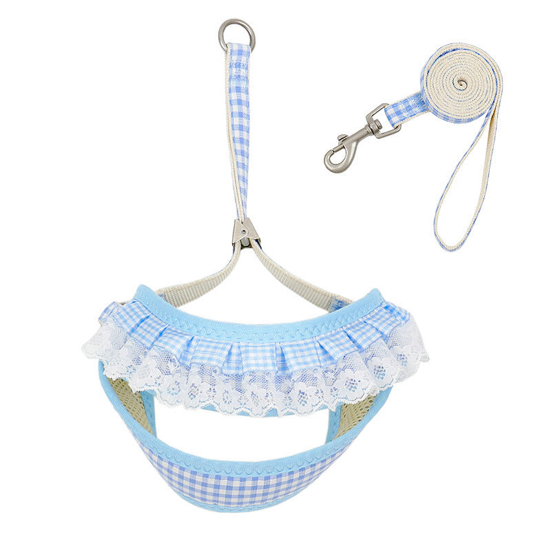 Charming Small Dog Vest with Handy Holding Rope