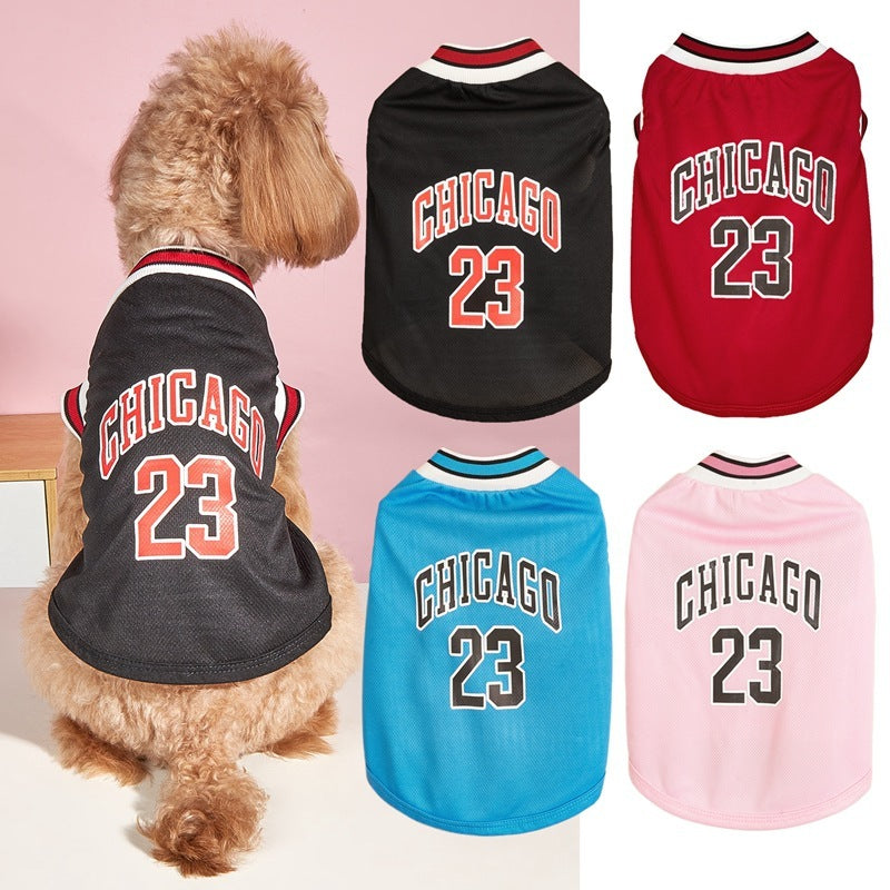 Sporty Pup Basketball Vest