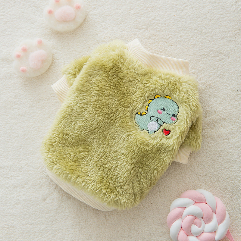 Cozy Bear Hoodie – Warm Winter Outfit for Small Pets