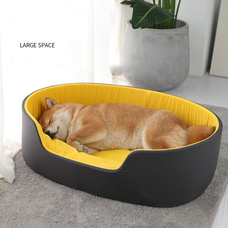 Cozy Winter Pet Kennel – Warm Sleep for Cats & Dogs