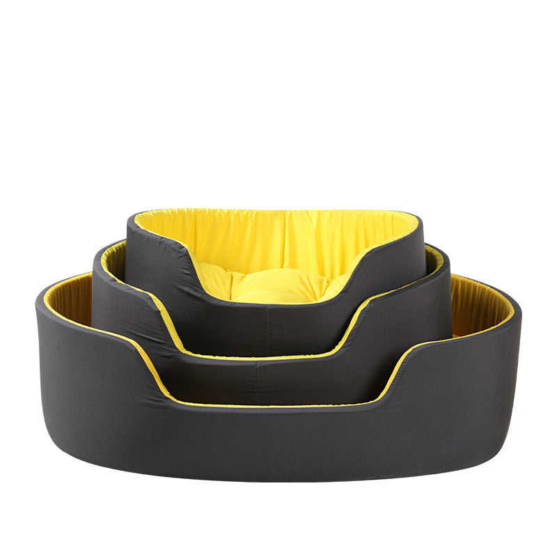 Cozy Winter Pet Kennel – Warm Sleep for Cats & Dogs