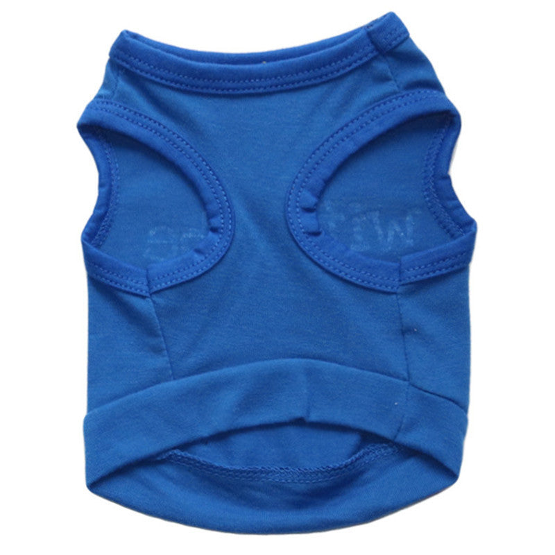 Soft Cotton Dog Vest