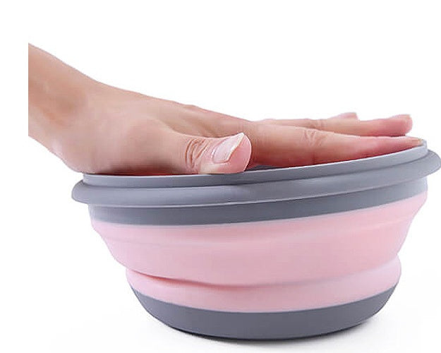 On-the-Go Folding Pet Bowl for Cats & Dogs