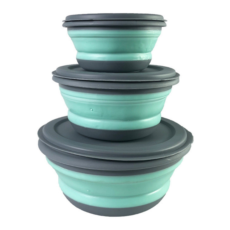 On-the-Go Folding Pet Bowl for Cats & Dogs