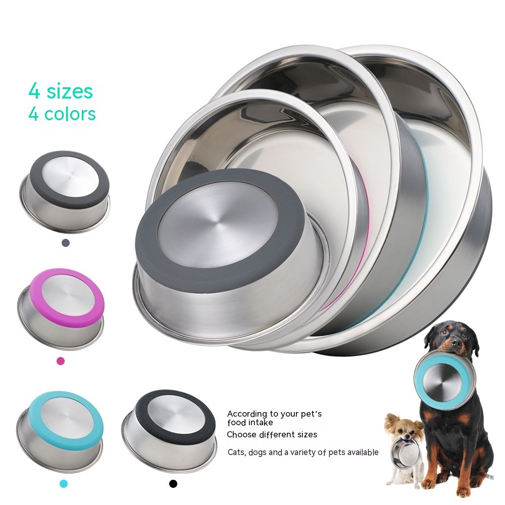 Happy Belly Stainless Steel Feeding Bowl