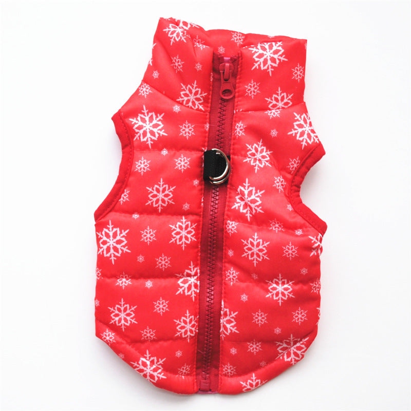 Happy Tail Cotton Dog Vest for All Seasons