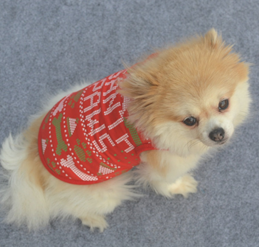 Festive Dog Christmas Sweatshirt