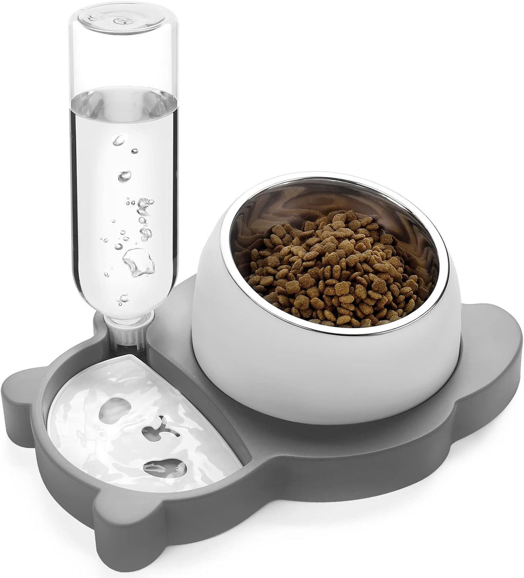 Ergonomic Pet Bowl Set – Perfect for Cats & Puppies