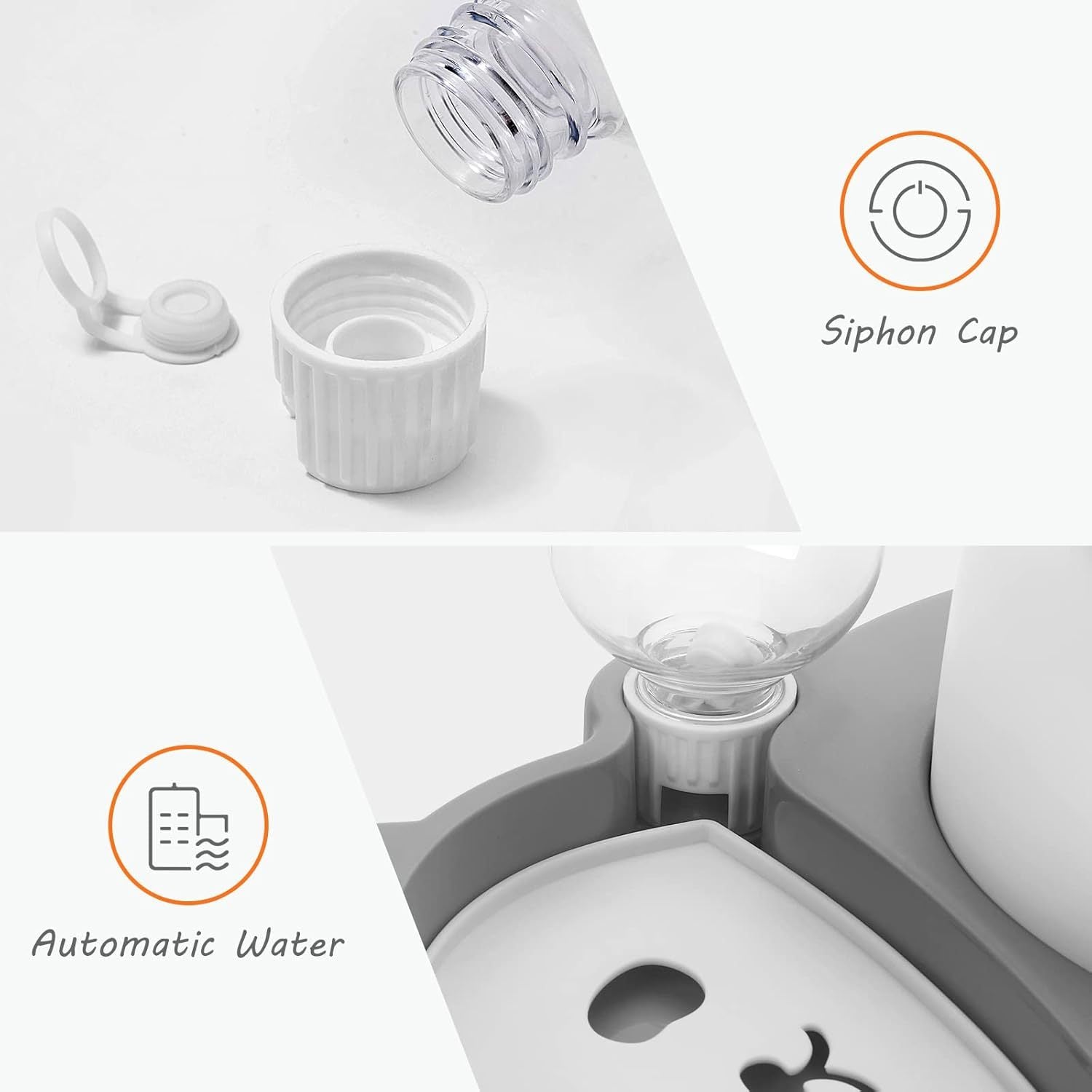 Ergonomic Pet Bowl Set – Perfect for Cats & Puppies