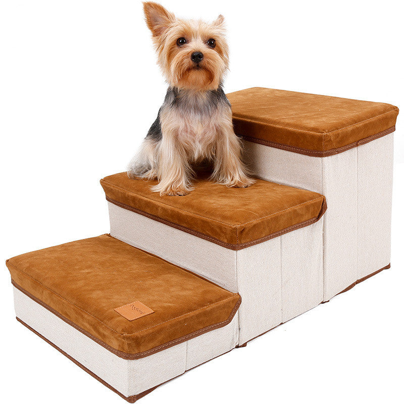 Easy-Step Pet Ladder for Small Dogs and Puppies