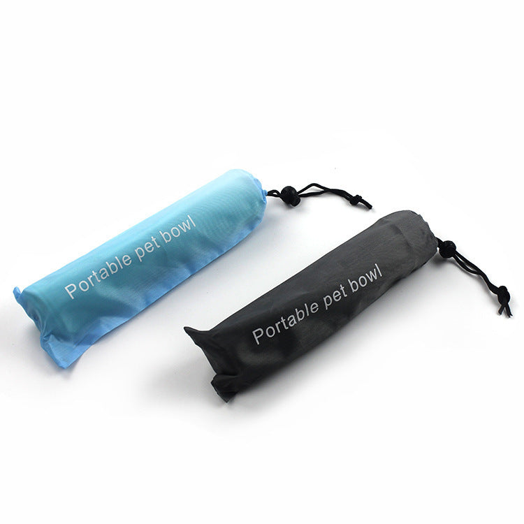 Pawfect Travel Buddy: Folding Silicone Pet Bowl