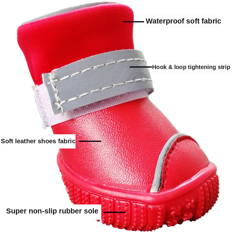 Waterproof Dog Boots – Rainy Day Protection for Small Paws