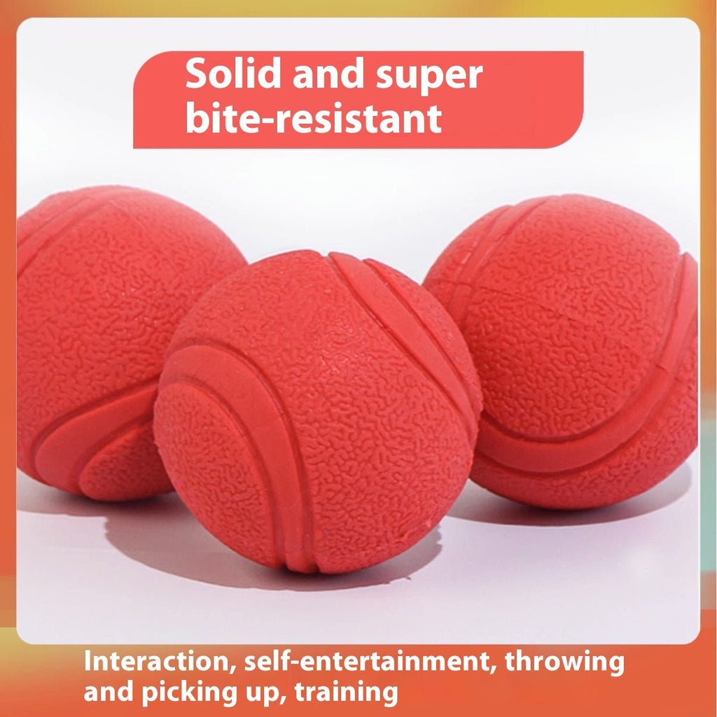 Floating Rubber Dog Ball – Splash, Fetch, and Play Anywhere