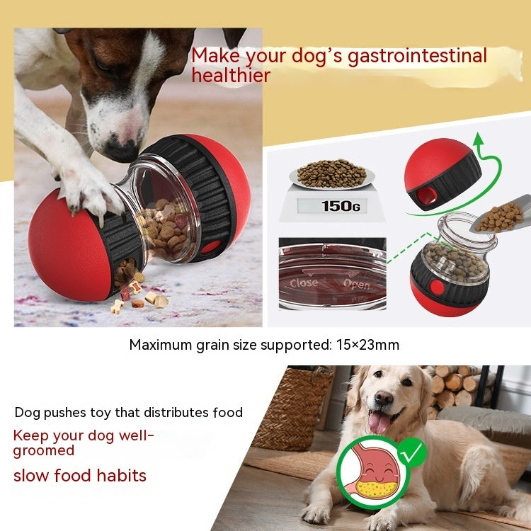 Interactive Dog Tumbler – Treats, Play, and Brain Boost