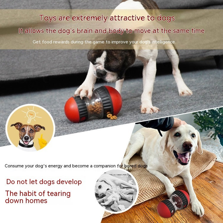 Interactive Dog Tumbler – Treats, Play, and Brain Boost