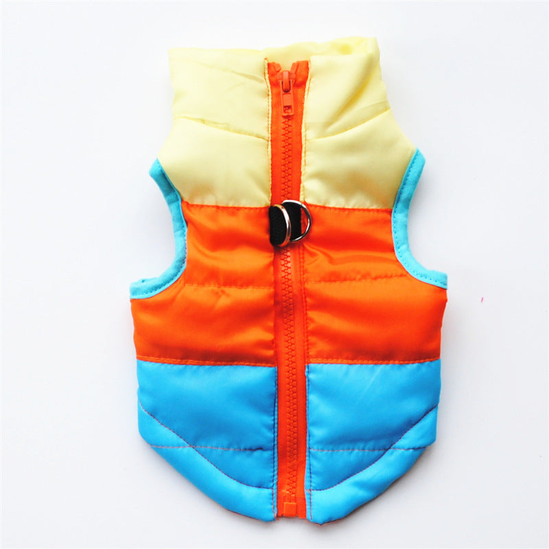 Happy Tail Cotton Dog Vest for All Seasons