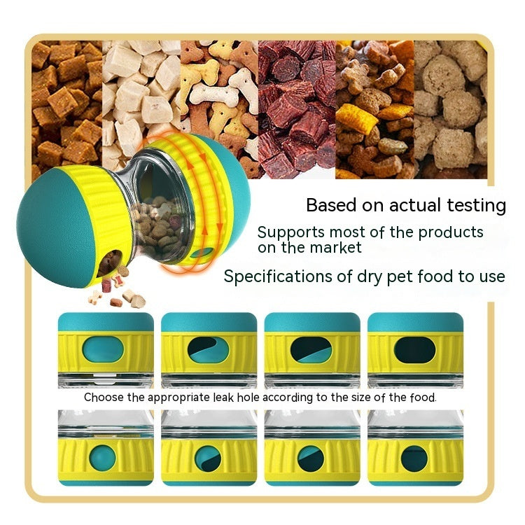 Interactive Dog Tumbler – Treats, Play, and Brain Boost