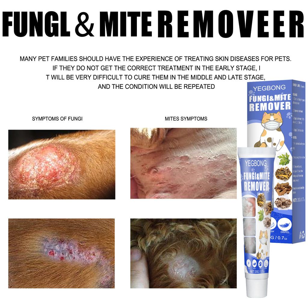 Cat and Dog Itch Relief Skin Care Cream