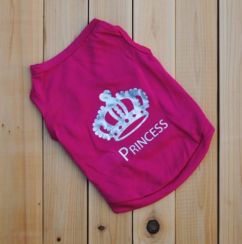 Royal Style Princess Dog Vest