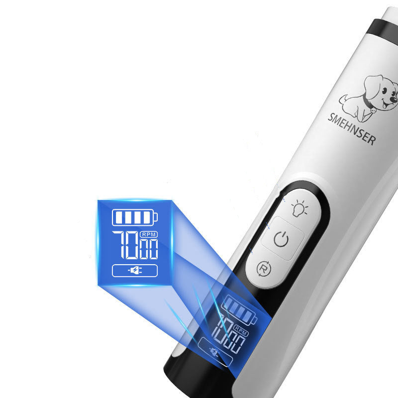 Rechargeable Nail Grinder for Stress-Free Grooming at Home