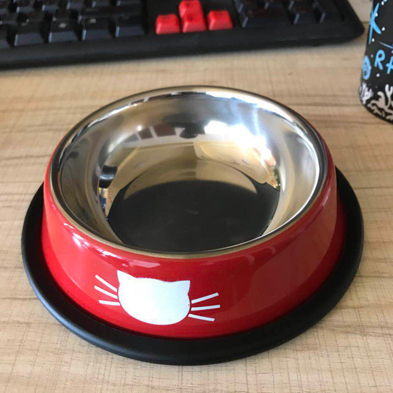 Shiny & Strong Stainless Steel Pet Bowl