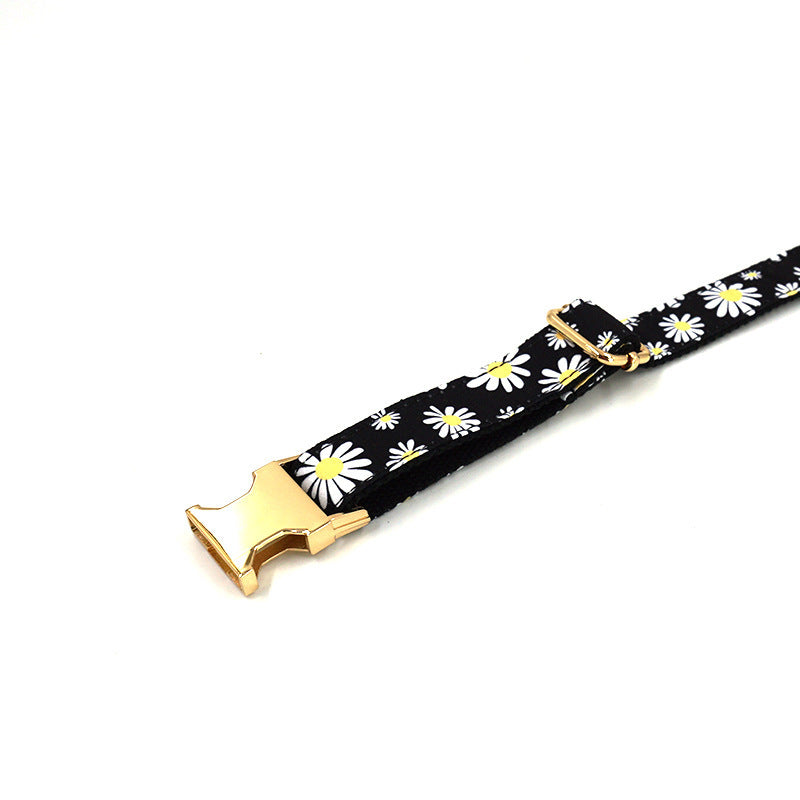 Floral Dog Collar – Adorable Style, Secure Fit