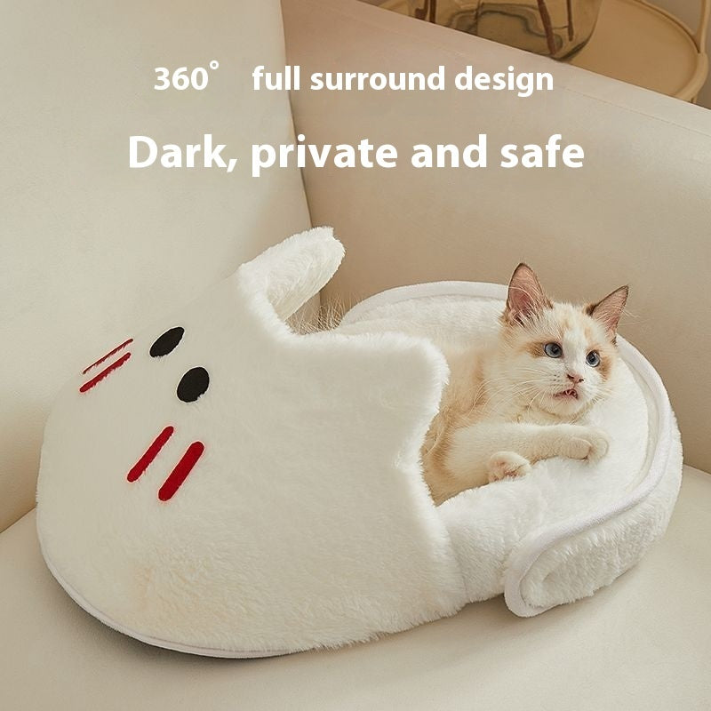 All-Season Cat Nest – Cozy Comfort Year-Round