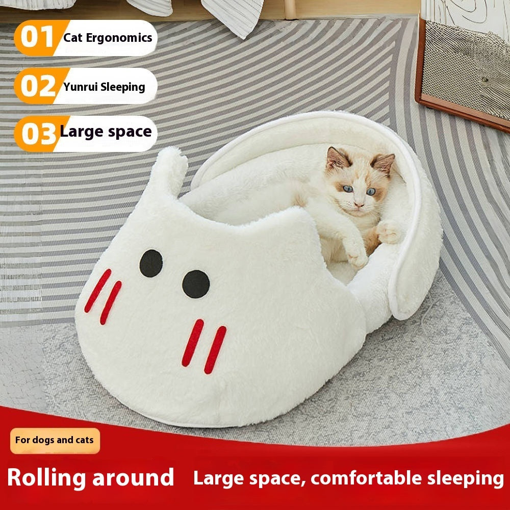 All-Season Cat Nest – Cozy Comfort Year-Round