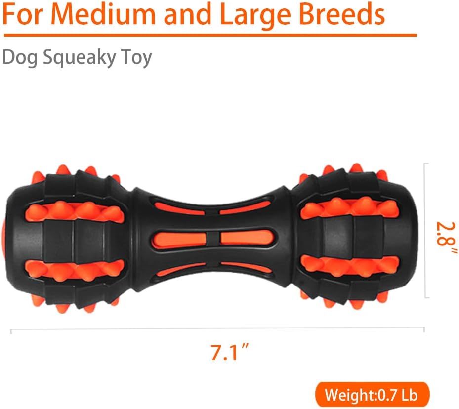 Tough Squeaky Dog Toy – Built for Endless Chewing