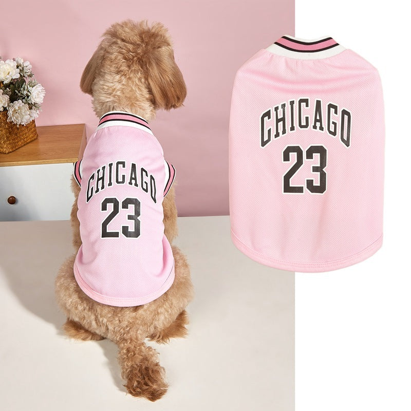 Sporty Pup Basketball Vest