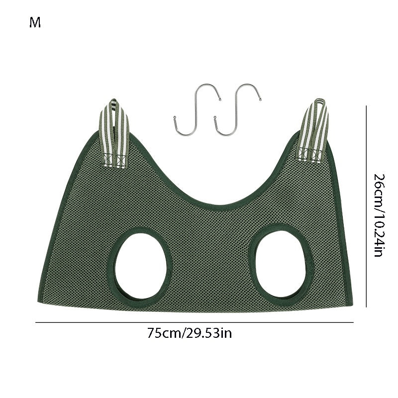 Stress-Free Grooming Hammock for Cats and Small Dogs