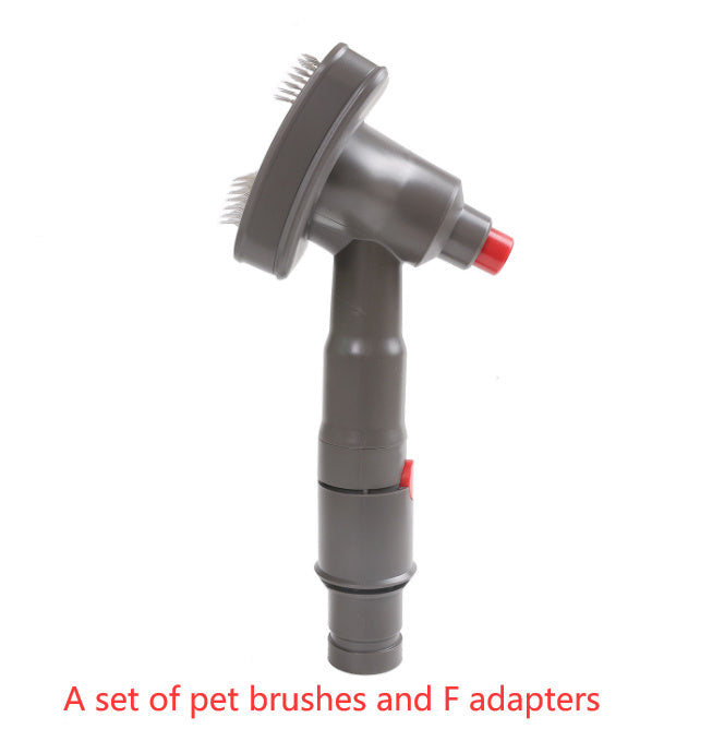 Vacuum Grooming Brush for Easy Pet Hair Cleanup