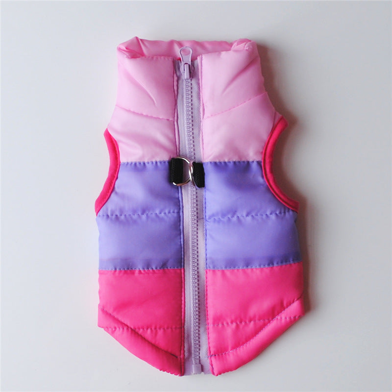 Happy Tail Cotton Dog Vest for All Seasons