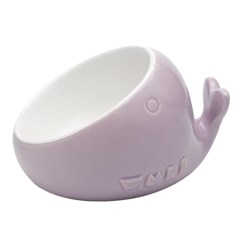 Comfort Feed – Ceramic Tilt Bowl for Cats