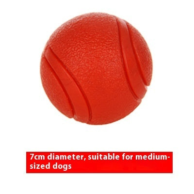 Floating Rubber Dog Ball – Splash, Fetch, and Play Anywhere