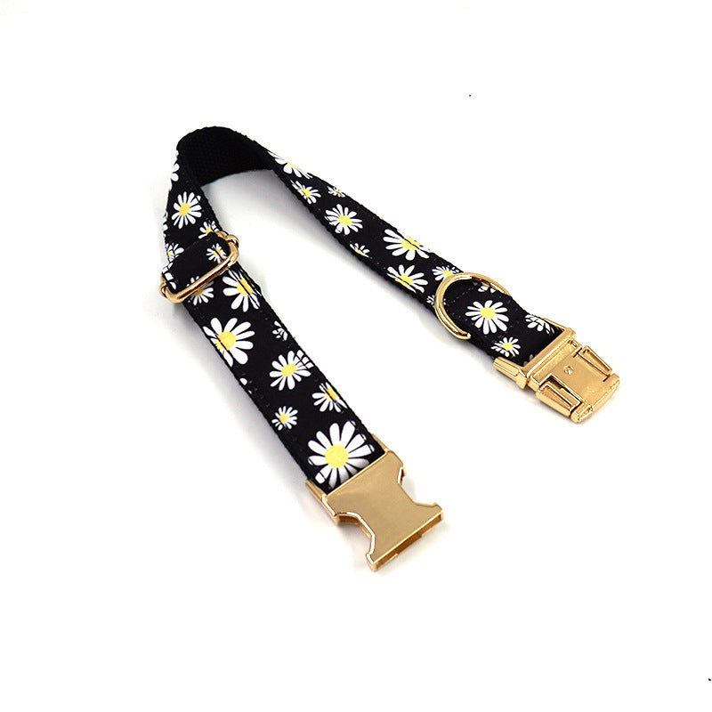 Floral Dog Collar – Adorable Style, Secure Fit
