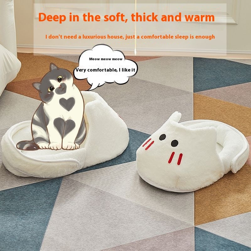 All-Season Cat Nest – Cozy Comfort Year-Round