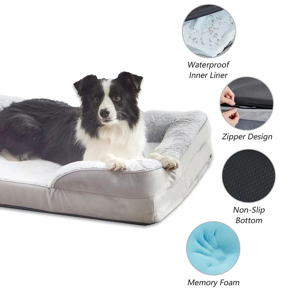 Memory Foam Pet Bed for Pain-Free Pet Rest