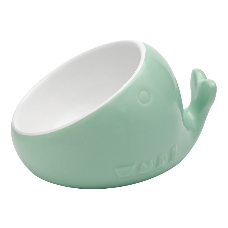 Comfort Feed – Ceramic Tilt Bowl for Cats