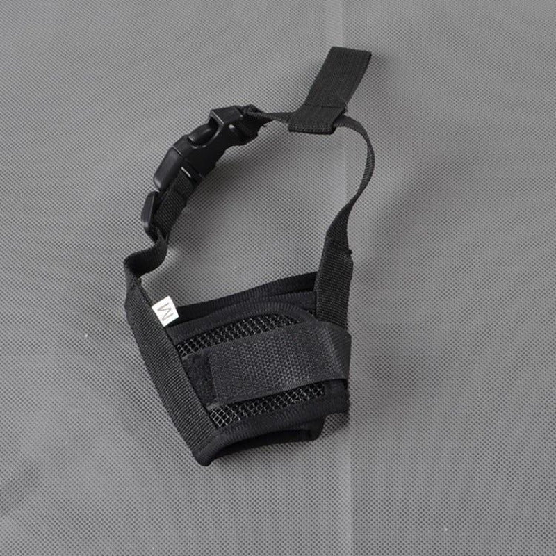 No Bite, No Bark – Soft Adjustable Dog Safety Muzzle