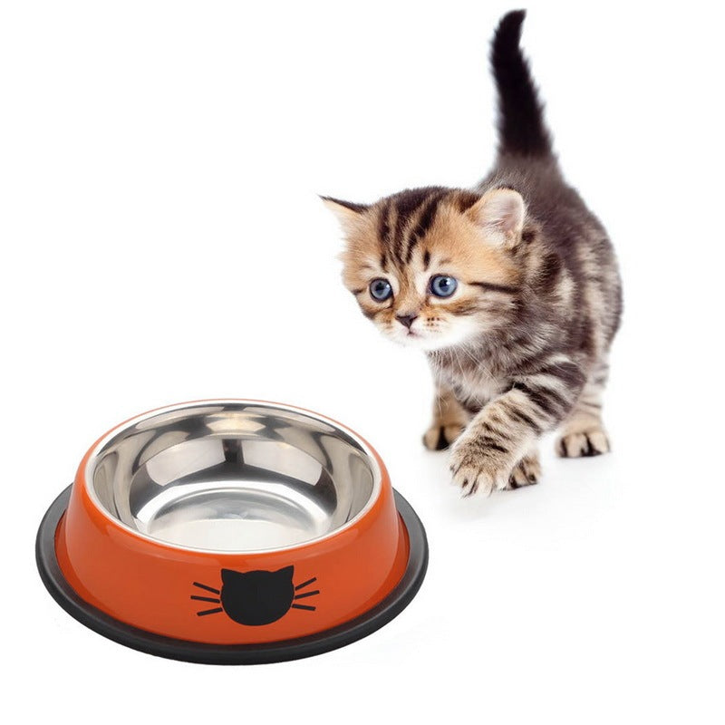 Shiny & Strong Stainless Steel Pet Bowl