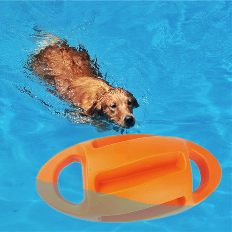 Bite-Proof Dog Toy – Floating Rubber Fun in Water