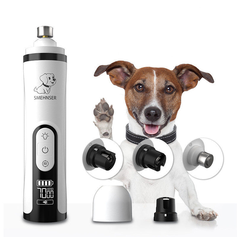 Rechargeable Nail Grinder for Stress-Free Grooming at Home