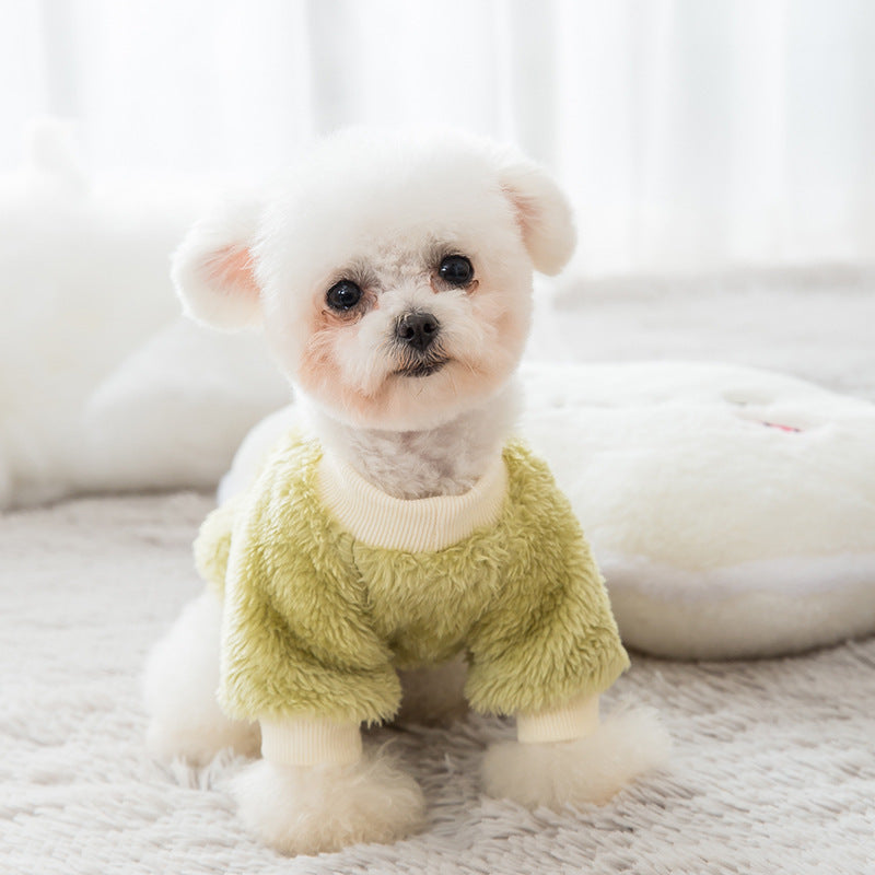 Cozy Bear Hoodie – Warm Winter Outfit for Small Pets