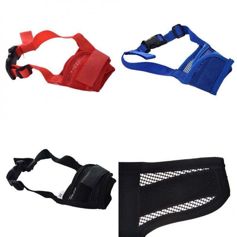 No Bite, No Bark – Soft Adjustable Dog Safety Muzzle
