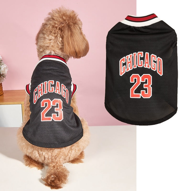 Sporty Pup Basketball Vest