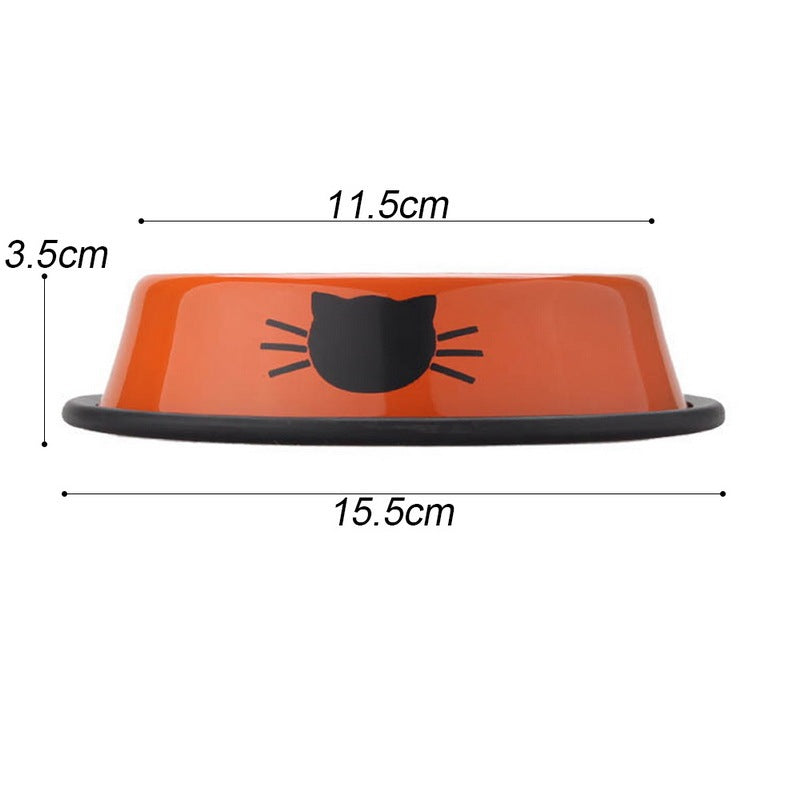 Shiny & Strong Stainless Steel Pet Bowl