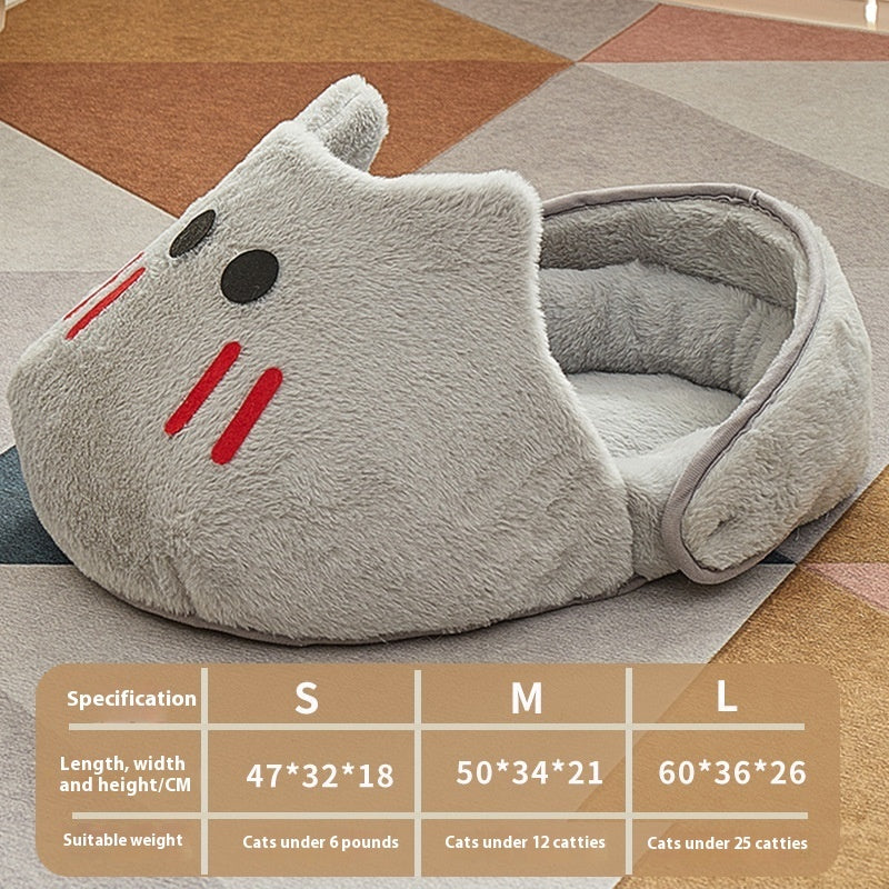 All-Season Cat Nest – Cozy Comfort Year-Round